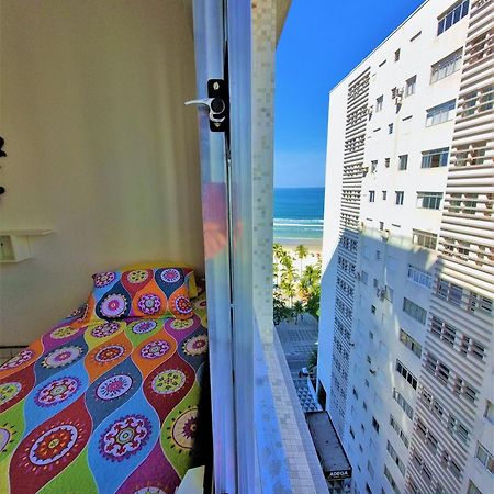 Apto Pe Na Areia Praia Das Pitangueiras - Centro Guarujá Dış mekan fotoğraf